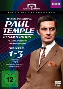 Cover - Paul Temple-Gesamtedition (Staffeln 1-3) (12 DVD
