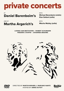 Cover - Private Concerts at D.Barenboim's & M.Argerich's