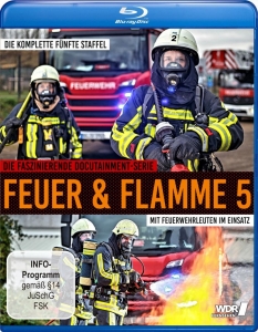 Cover - Feuer und Flamme-Mit Feuerwehrmännern im Einsat