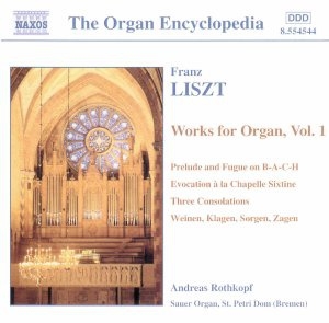 Cover - Works For Organ Vol. 1