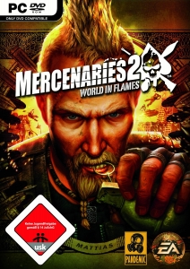 Cover - Mercenaries 2 - World In Flames (dt.)