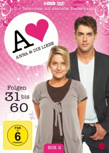 Cover - Anna und die Liebe - Box 02, Folgen 31-60 (4 DVDs)