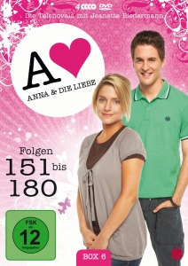 Cover - Anna und die Liebe - Box 06, Folgen 151-180 (4 DVDs)