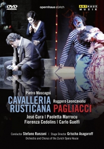 Cover - Mascagni, Pietro - Cavalleria Rusticana & Ruggero Leoncavallo - I Pagliacci (NTSC)