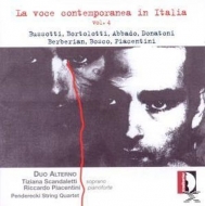 Duo Alterno/Penderecki String Quartet - Die zeitgenössische Stimme Italiens,vol.4