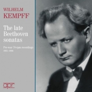 Kempff,Wilhelm - Die späten Sonaten-Sonaten 24,36-32