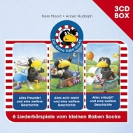Rabe Socke - Der Kleine Rabe Socke-3-CD Hörspielbox Vol.1