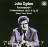 John Ogdon - Etudes Tableaux