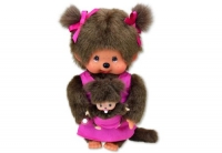  - Monchhichi Mother Care Pink Girl  20 cm