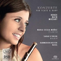 Munoz/O'Brien/Kammerorchester Basel - Konzerte für Flöte und Harfe