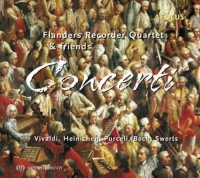 Flanders Recorder Quartet/+ - Concerti für 4 Blockflöten