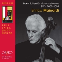 Mainardi,Enrico - Cellosuiten 1-3 BWV 1007-1009