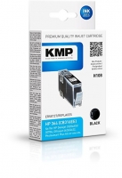 KMP - KMP Tintenpatrone für hp CB316EE  schwarz/17128001