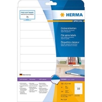 HERMA - HERMA Ordneretiketten A4/5119  weiß  schmal  für R