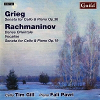 Gill,Tim/Pavri,Fali - Grieg Cellosonate/Rachmanin