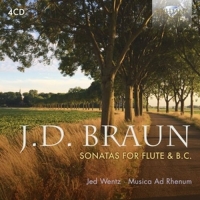 Musica Ad Rhenum/Wentz,Jed - Braun,J.D.:Sonatas For Traverso Flute &B.C.