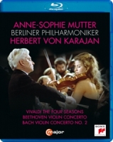 Mutter,Anne-Sophie/Karajan,Herbert v./Berliner Phi - Violinkonzerte [Blu-ray]