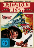 Randolph Scott,John Wayne,Lee Van Cleef - Railroad West!-7 klassische US-Eisenbahnwestern