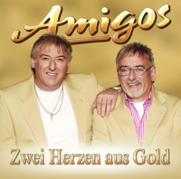 Amigos - Zwei Herzen aus Gold