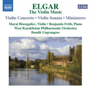 Cover - The Violin Music: Violin Concerto/Violin Sonata/Miniatures