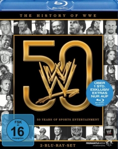 Cover - WWE - The History of WWE: 50 Years of Sports Entertainment (2 Discs)
