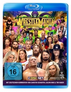 Cover - WWE - Wrestlemania XXXIV (2 Discs)