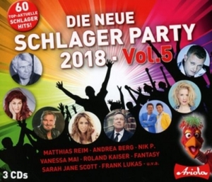 Cover - Die neue Schlager Party,Vol.5 (2018)