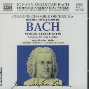 Cover - Complete Orchestral Works Vol. 2: Violin Concertos - Concertos For 1 & 2 Violin