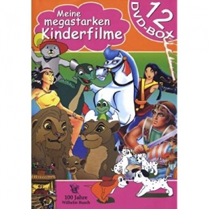 Cover - Meine Megastarken Kinderfilme  [12 DVDs]