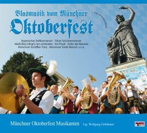 Cover - Blasmusik vom Münchener Oktoberfest