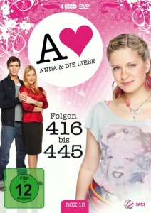 Cover - Anna und die Liebe - Box 15, Folgen 416-445 (4 Discs)