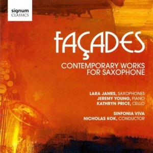 Cover - Facades - Zeitgenössische Werke für Saxophon