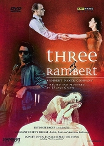 Cover - Three by Rambert - Drei Choreografien von Christopher Bruce und Robert North