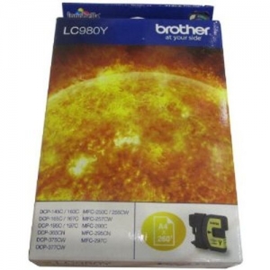 Cover - BROTHER LC 980 YELLOW