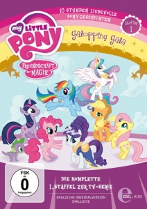 Cover - My Little Pony - Freundschaft ist Magie: Die komplette 1. Staffel zur TV-Serie (4 Discs)