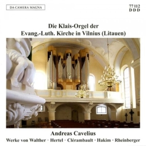 Cover - Andreas Cavelius spielt die Klais-Orgel der Evang.