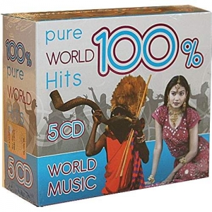Cover - 5CD 100% HIT WORLD MUSIC