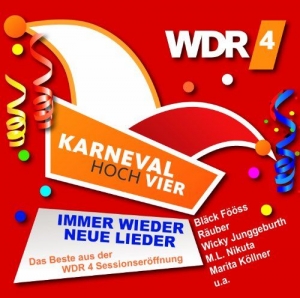 Cover - Karneval Hoch Vier-Immer wieder neue Lieder
