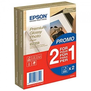 Cover - EPSON PREMIUM GLOSSY PHOTO PAPER 10X15 CM  80 BL