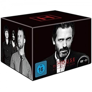 Cover - Dr. House - Die komplette Serie, Season 1-8 (46 Discs)