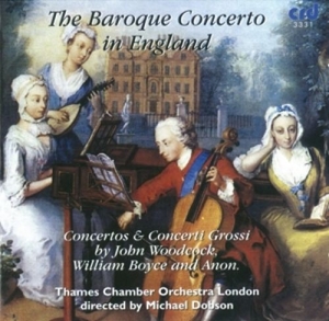 Cover - Baroque Concertos In England