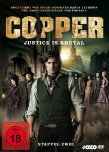 Cover - Copper - Justice Is Brutal. Staffel Zwei (4 Discs)