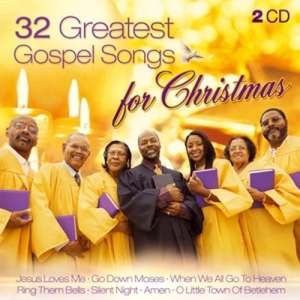 Cover - 32 Greatest Gospel Songs For Christmas