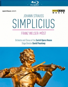 Cover - Strauß, Johann - Simplicius