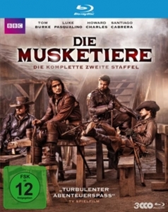 Cover - Die Musketiere - Die komplette zweite Staffel (3 Discs)