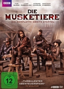 Cover - Die Musketiere - Die komplette zweite Staffel (4 Discs)