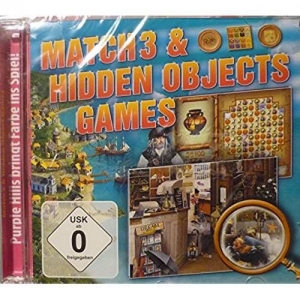 Cover - MATCH 3 & HIDDEN OBJECTS GAMES