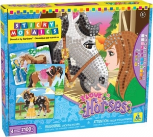 Cover - Sticky Mosaics: Pferde