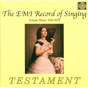 Cover - The Record Of Singing 3 (1926-1939)