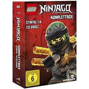 Cover - LEGO NINJAGO Komplettbox (Staffel 1-6) (13 DVDs)